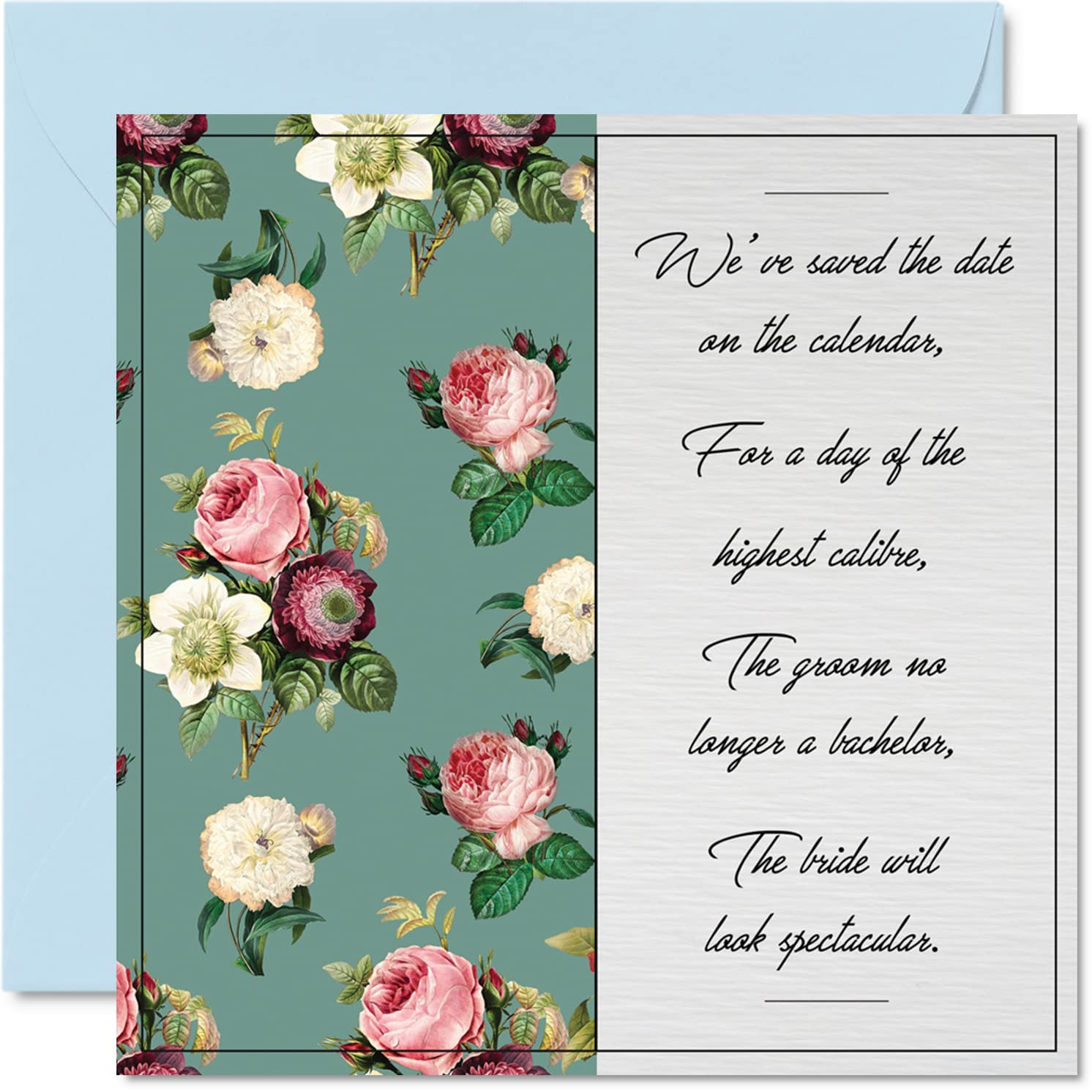 Acceptance Card for Wedding invitation - Saved The Date - CRSVP Cards Wedding, Engagement Party Invitations Card, 145mm Cant Wait Card Greeting Cards