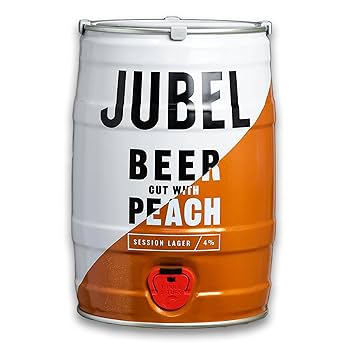 JUBEL Peach Beer (48x330ml) | Award Winning Gluten Free Beer