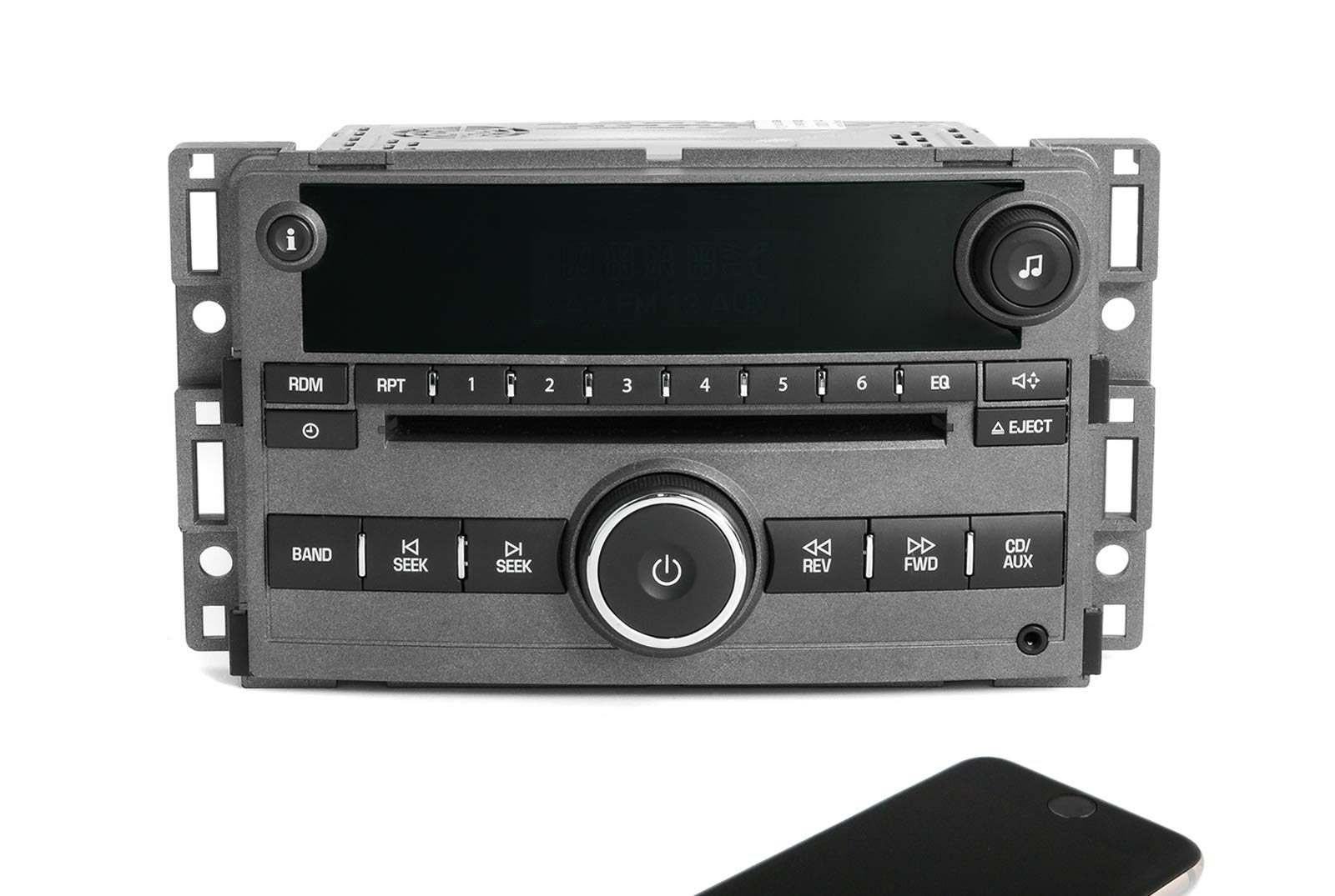 Amazon.com: 1 Factory Radio AM FM CD Player Aux Input & Bluetooth