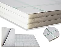 Vista 1 de Tablero de Espuma Autoadhesiva 24x36 50PK. Tablero de Montaje Autoadhesivo. Tablero de Espuma con Núcleo de Espuma y Adhesivo 24x36. Tablero