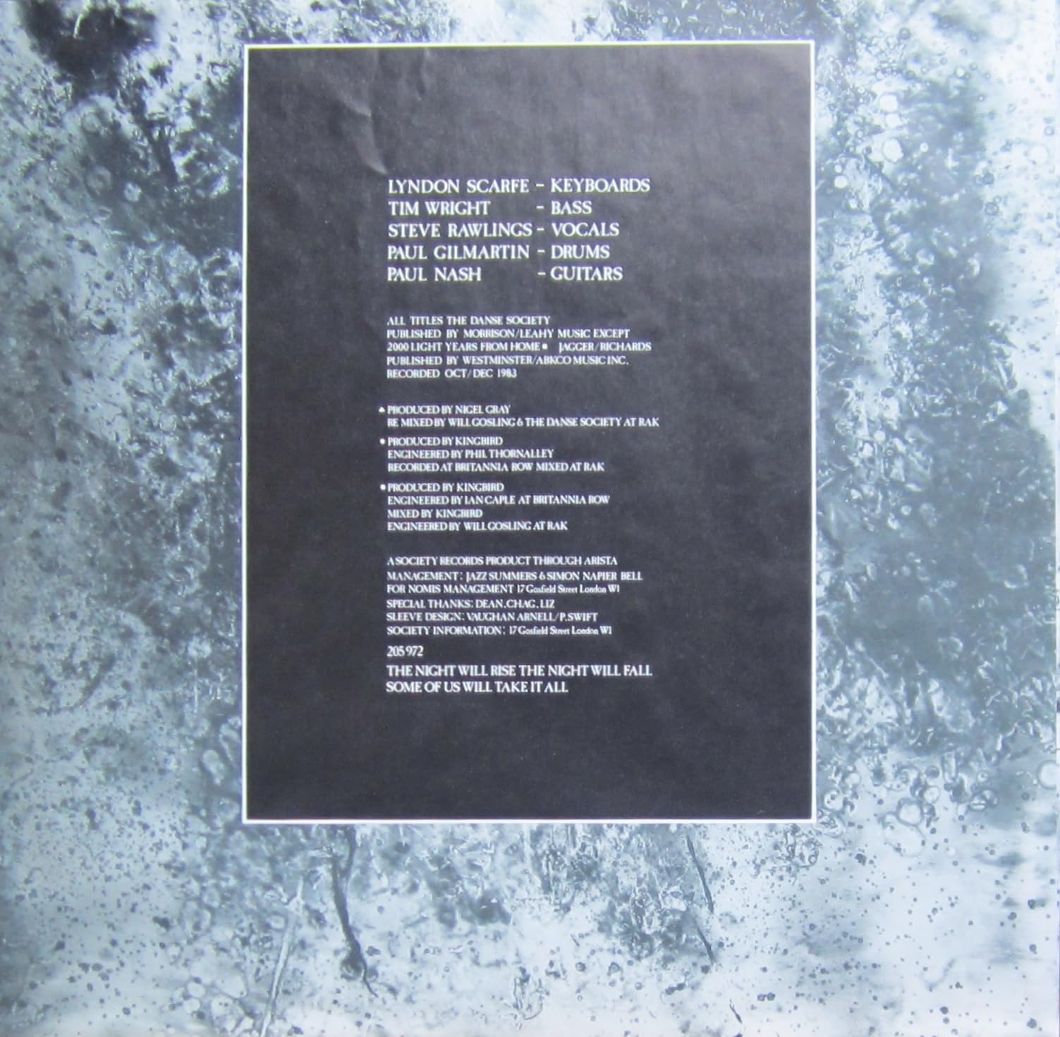 Danse Society, The - Heaven Is Waiting - [LP]
