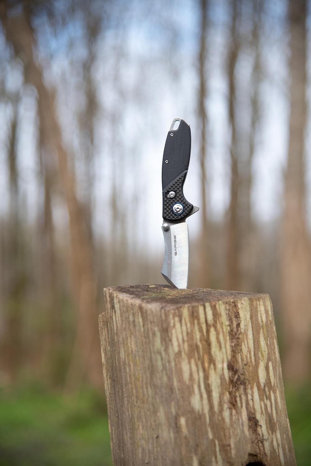 sarge knives G-Force Dynamic Folding Knife (3" Blade), EDC with Stainless Steel Blade, for Everyday Carry, Work, Home & Outdoor Tasks (SK-828)
