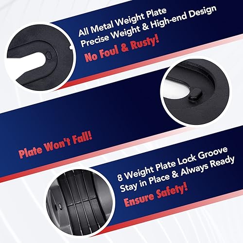 Miniatura 6 de 2555 lbs Pair Adjustable Dumbbells Set, Dumbbells with Anti-Slip Metal Handle for Exercise & Fitness Fast Adjust Weight for Full Body Workout Fitness