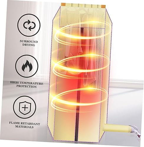 Miniatura 3 de Secadora portátil 1pc Bolsa de ropa seca Ropa plegable Secadora de ropa eléctrica Tendedero de secado de ropa al aire libre Secadora portátil