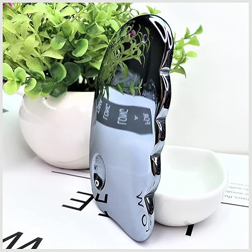 Miniatura 5 de Terahertz Stone Gua Sha - Placa de raspado facial de belleza para salón de belleza, reafirma la piel y reduce las líneas finas y arrugas,