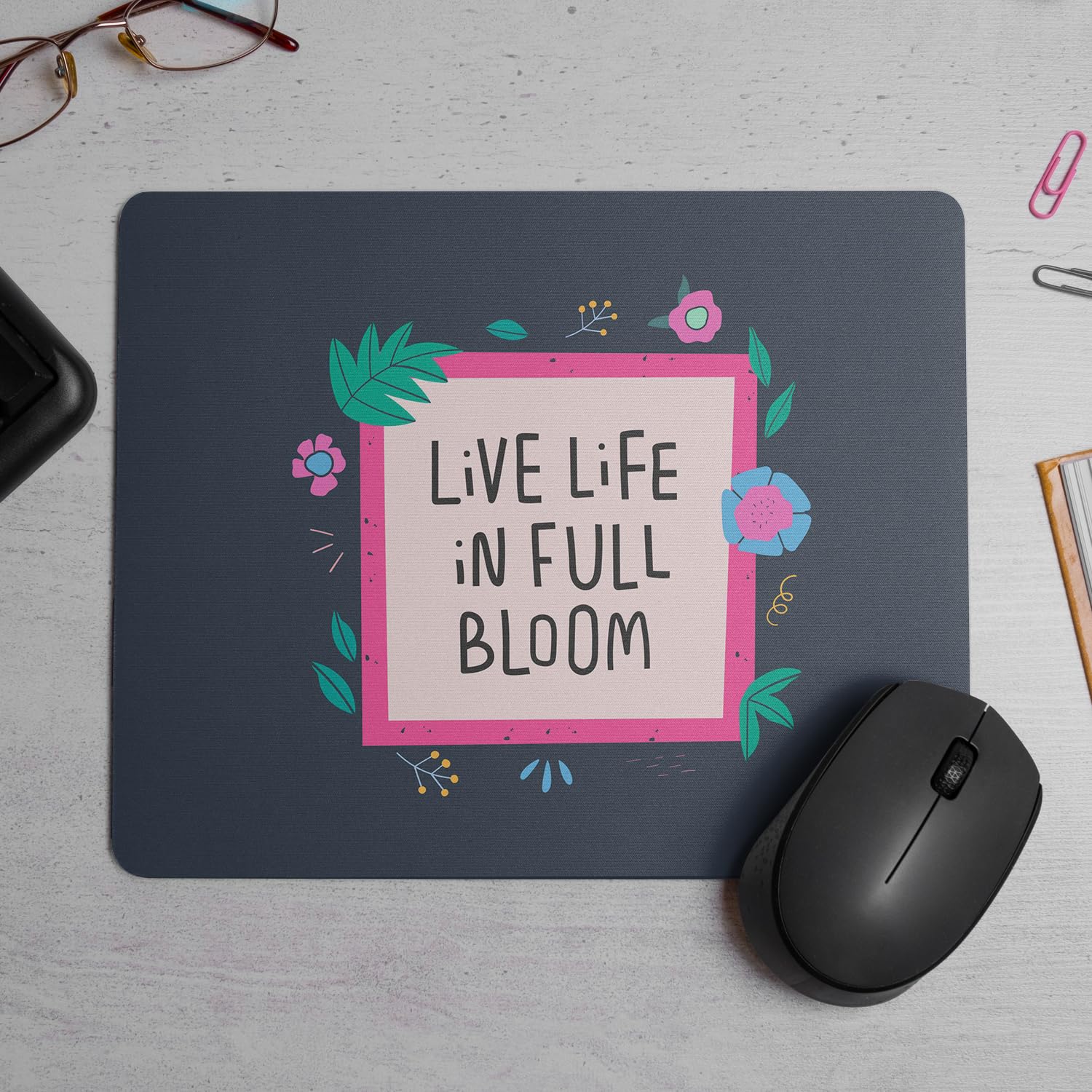 PAPER PLANE DESIGN Mouse Pad Designer Anti Skid Mouse Pads for Desktop and Laptop Computers. D1328