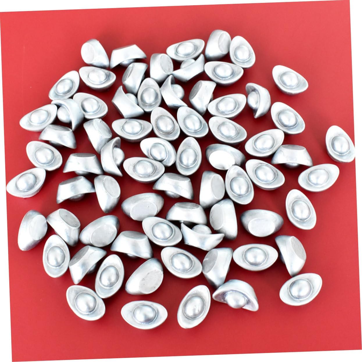 10pcs Unique Ingot Decor Models Chinese Style Desktop Yuanbao Ornaments Home Luck Decor Lunar Year Decoration