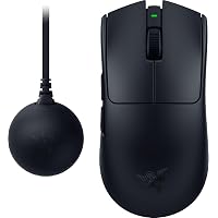 Razer Viper V4 Pro Gaming Mouse, 1.7 oz (49 g), Ultra Lightweight, 8,000 Hz Dongle Included, Wireless, HyperSpeed Wireless, 3