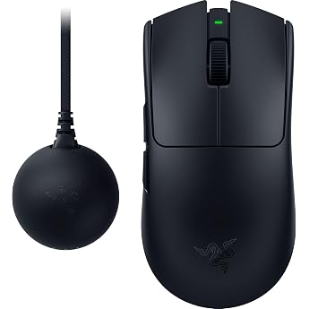 Razer Viper V4 Pro - Wireless Balanced E-Sports Gaming Mouse - Ultralight 49g - HyperSpeed Gen-2 up to 8 kHz Polling - Focus Pro 50K Sensor - Optical Scroll Wheel - PC/Mac Black