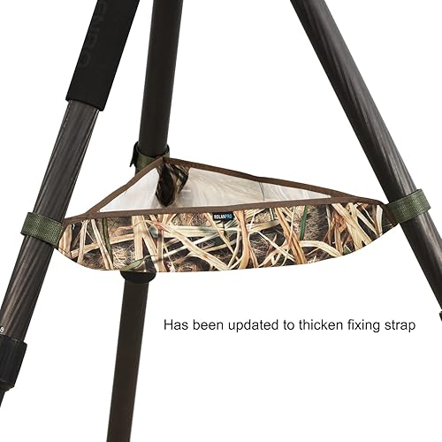 Miniatura 4 de Rolanpro Bolsa de trípode para Benro Manfrotto Gitzo Triopod Velbon LVG Trípode multifunción Butler Stone Pouch Bag - # Jungle Camouflage