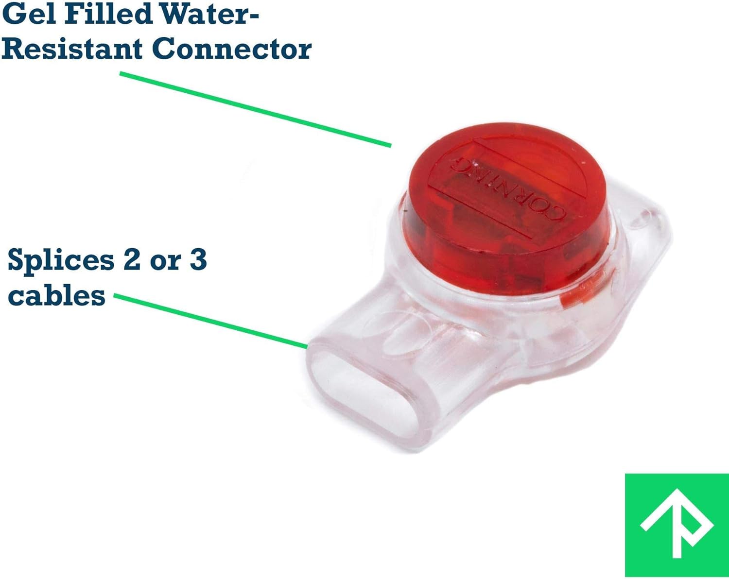 3 M UR Scotchlok Connector Terminal, 19-26 AWG, Moisture Resistant, 1000PK : Sports & Outdoors