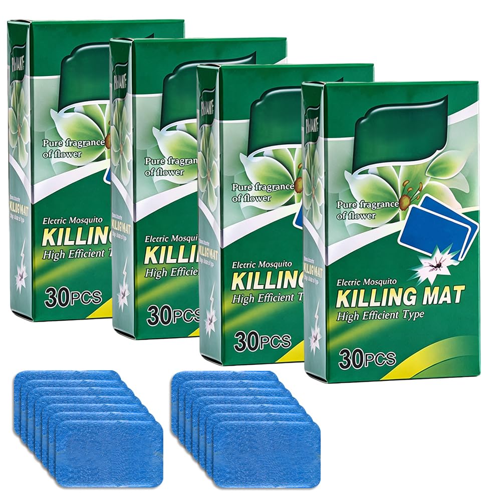 Mosquito Repellent Tablet, 120pcs Refill Tablets Electric Mosquito Repellent Coil, Mosquito Tablets, Suitable All Types of Plugs, Large Capacity for Summer Indoor Use