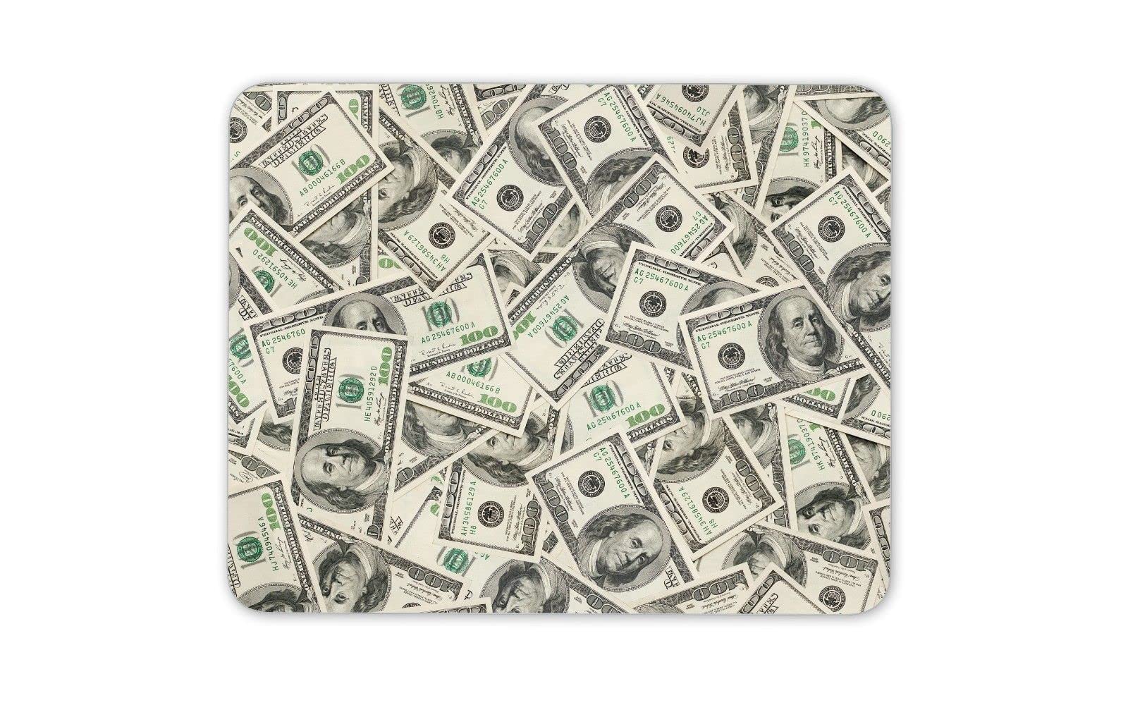 MIKKA American Dollars Mouse Mat Pad - Money USA Funny Joke Kids Gift Computer #13093