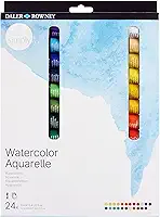 DALER ROWNEY Simply, Tinta Aquarela Bisnagas de 12ml, 24 Cores