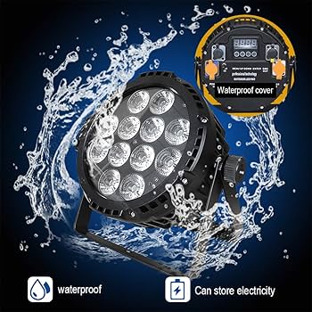 Amazon.co.jp: IMRELAX 8個セット屋外防水ステージライト ハード