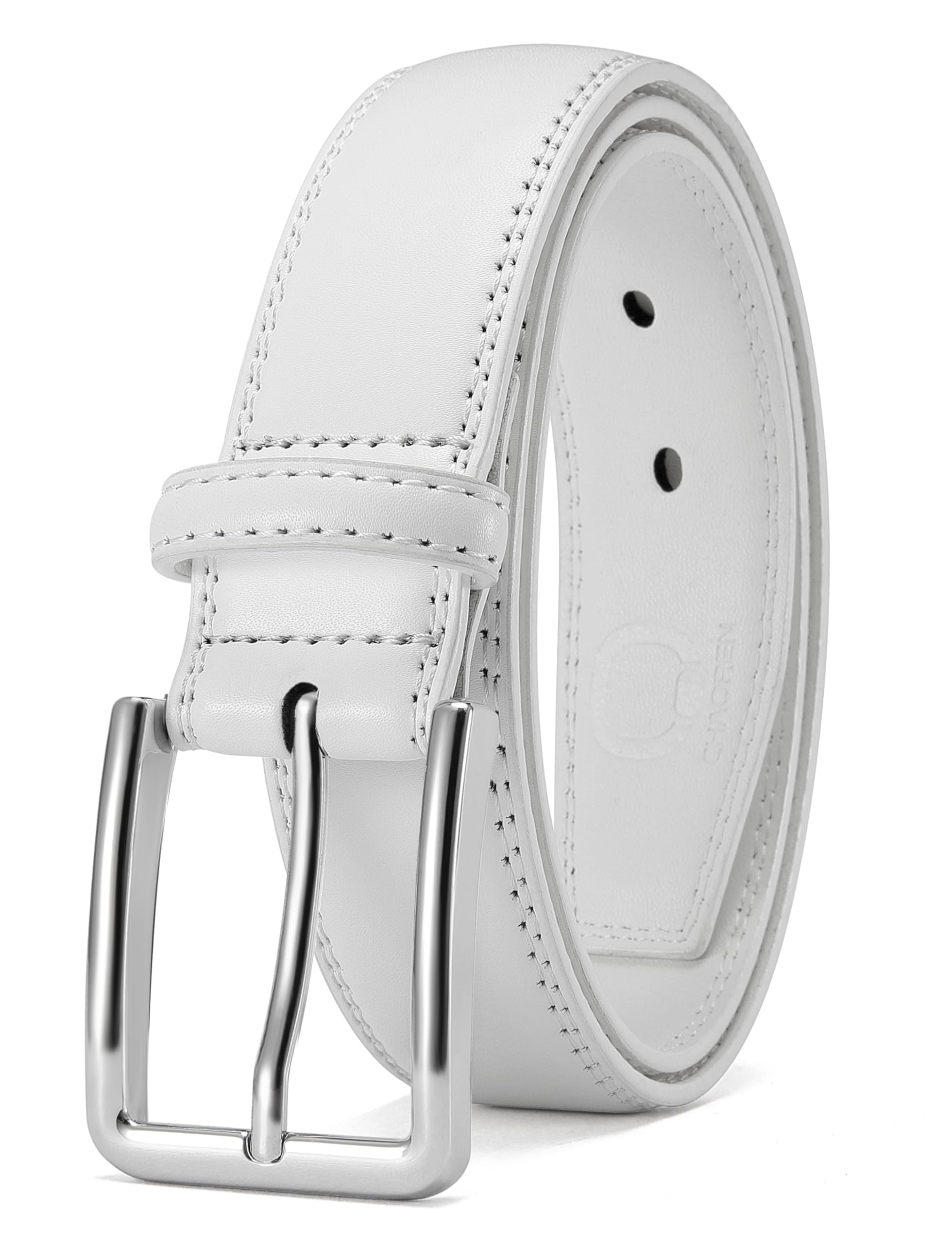 CHAOREN Men's Leather Belt - 1 3/8" Dress Belt for Business &amp; Casual Wear