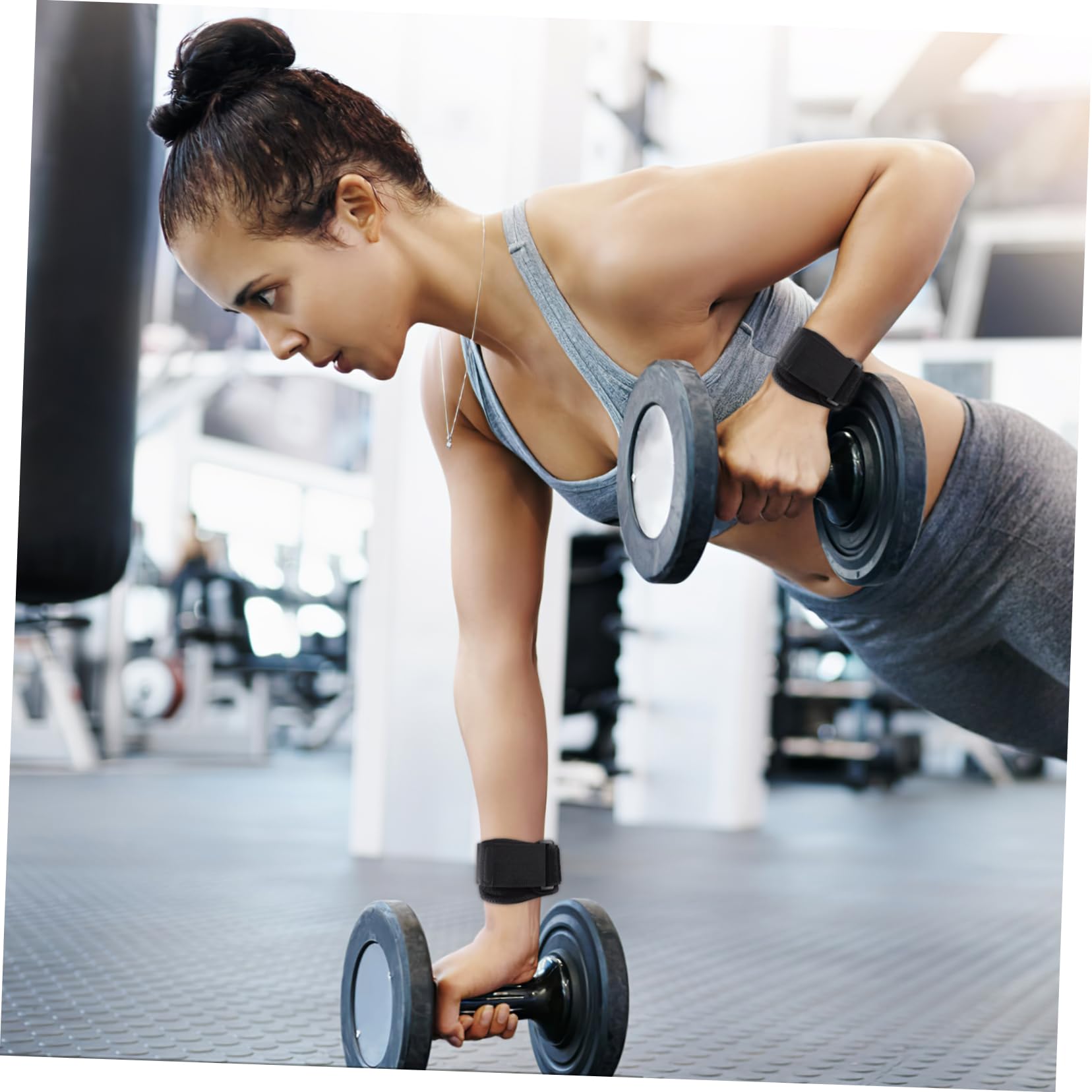 Didiseaon Sturdy Elbow Brace Adjustable Pads 4pcs Sports Elbow Supports for Gym Protect Comfortable