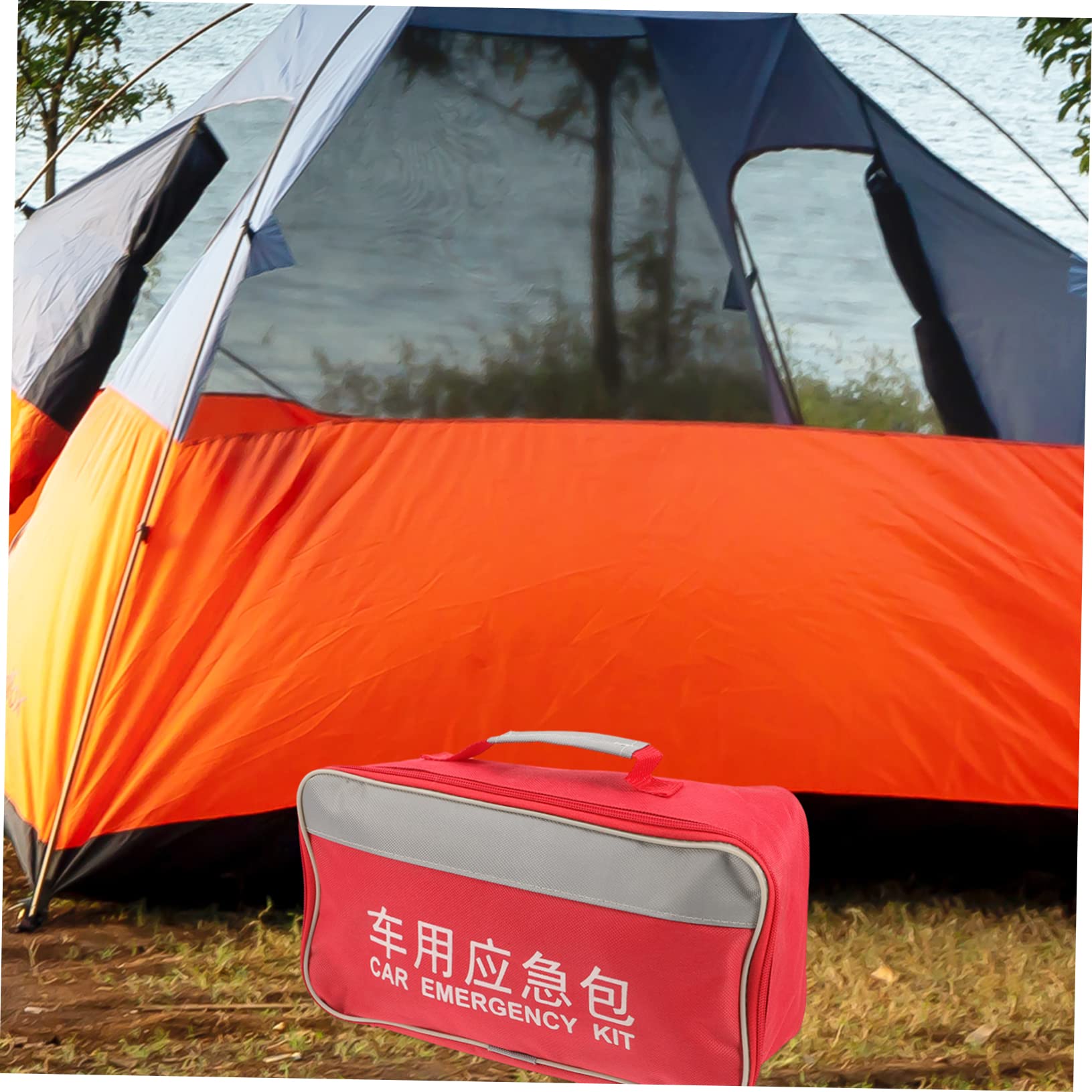 Outanaya Travel Pouch Bag for Car 2pcs Household Nursing Bag Indoor Medicine Container Compact and Portable