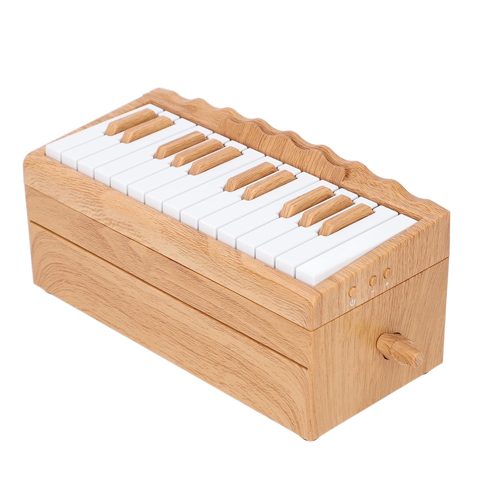 Mini Kalendarz Fortepianowy, Przenośny Wielofunkcyjny Kalendarz na Biurko z Pianinem ABS do Dekoracji Pokoju na Prezenty Urodzinowe