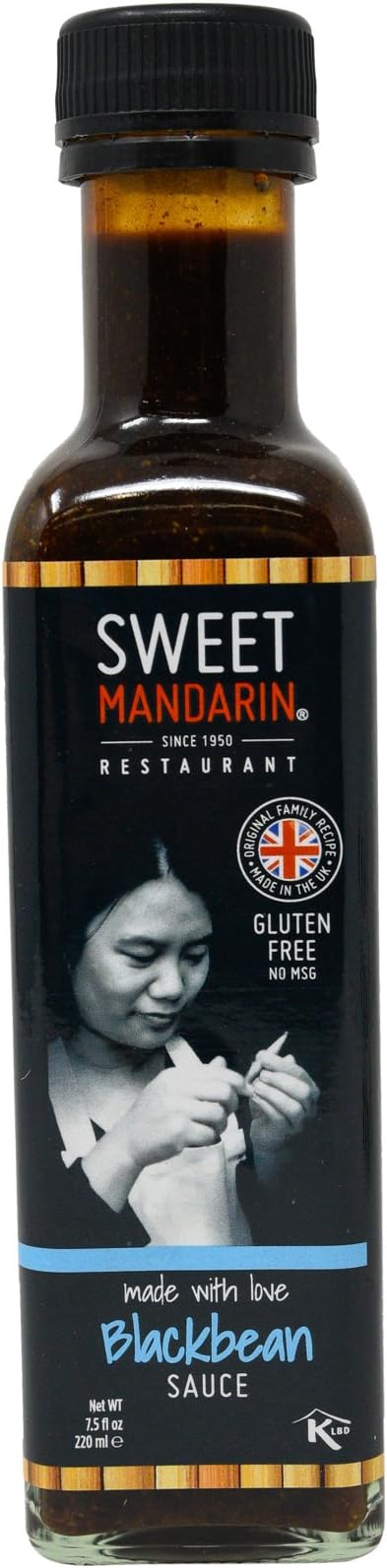 Sweet Mandarin Gluten Free Black Bean Sauce, 220 ml