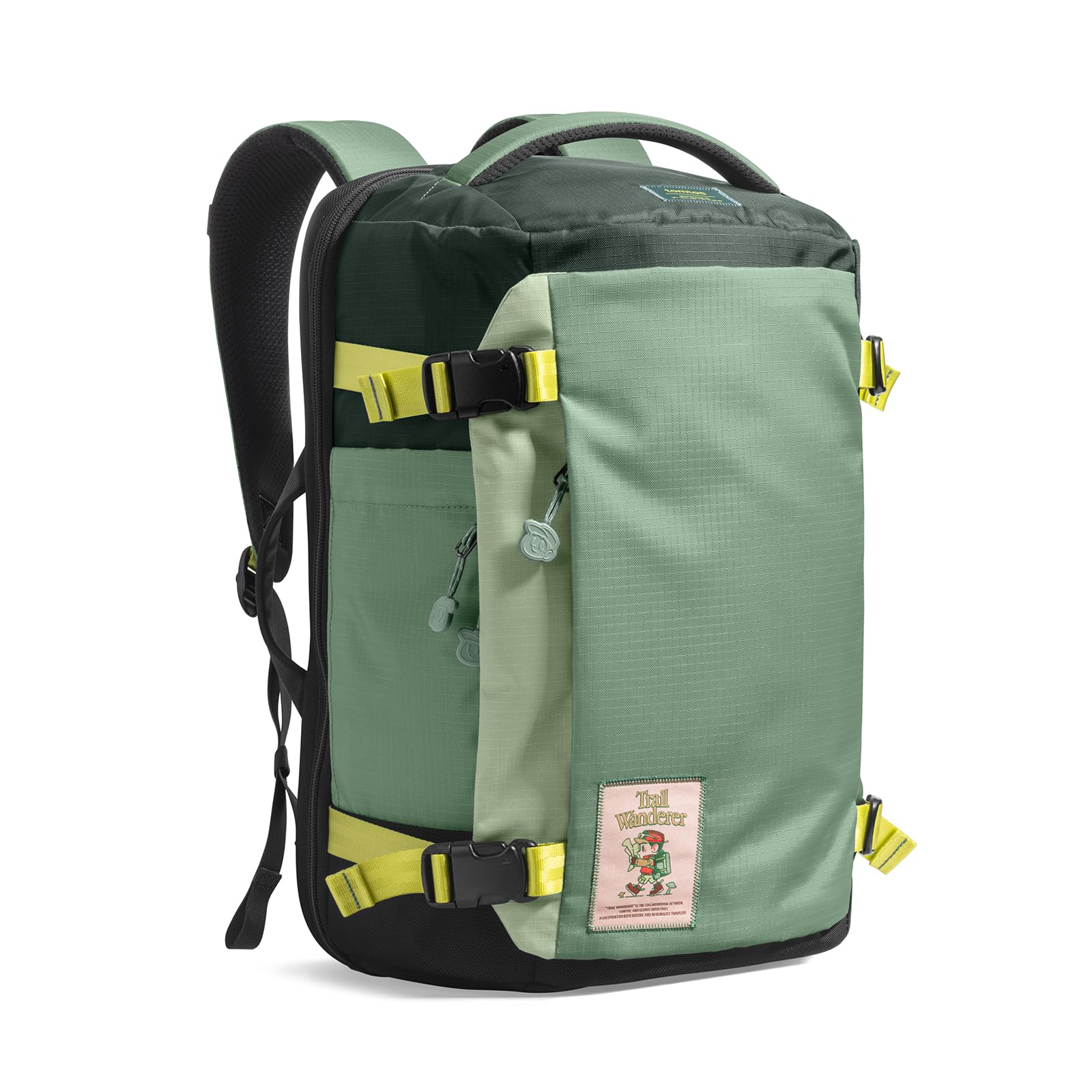 tomtoc Travel Backpack, TSA Carry On/Personal Item Bag Flight Approved | 28/40L Carry on Luggage Backpack for Men Women, PFAS Free, Water-resistant Business Airplanes Rucksack for Travel Essentials