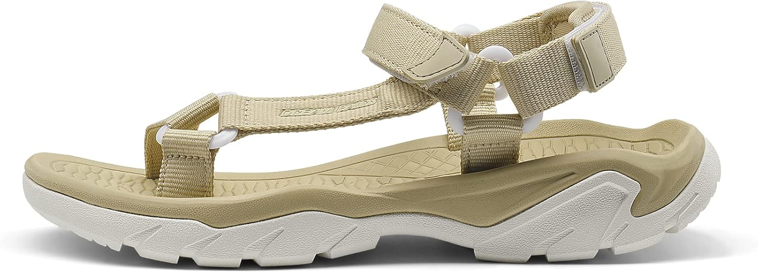 DREAM PAIRS Hiking Sandals Women, Comfortable Walking Sandals With Adjustable Hook And Loop Strap, Quick-Drying Sports Summer Beach Outdoor Light Weight Water Shoes - Image 3