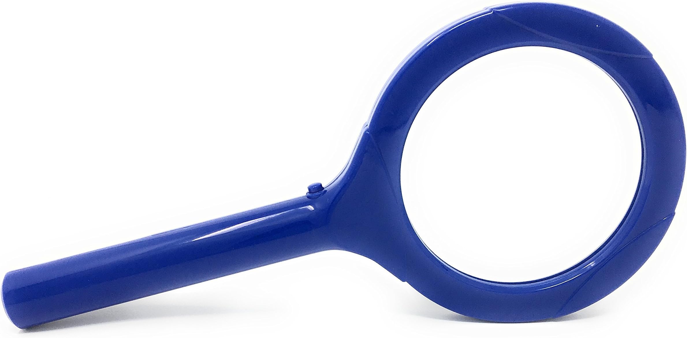 Large Lighted (COB LED) Magnifying Glass for Kids, Teachers, Classroom, Camps, Jumbo Shatterproof Lens (Blue)