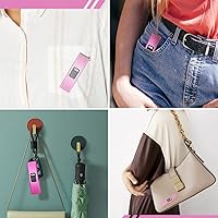 Vista 5 de REAX Stun Gun Keychain for Women Self Defense Mini Stun Gun for Women Stun Gun USB Rechargeable with LED Flashlight Power Volt Micro