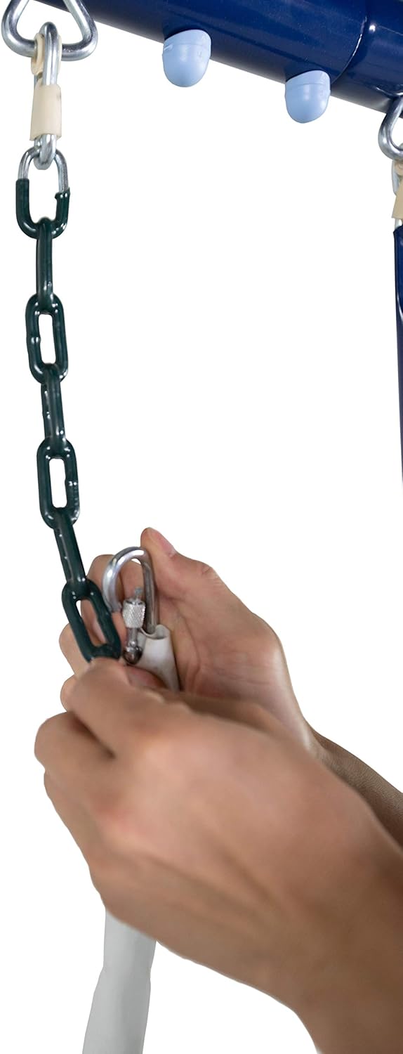 Sportspower Arcadia Swing Set - Outdoor Heavy-Duty Metal Playset for Kids : Toys & Games