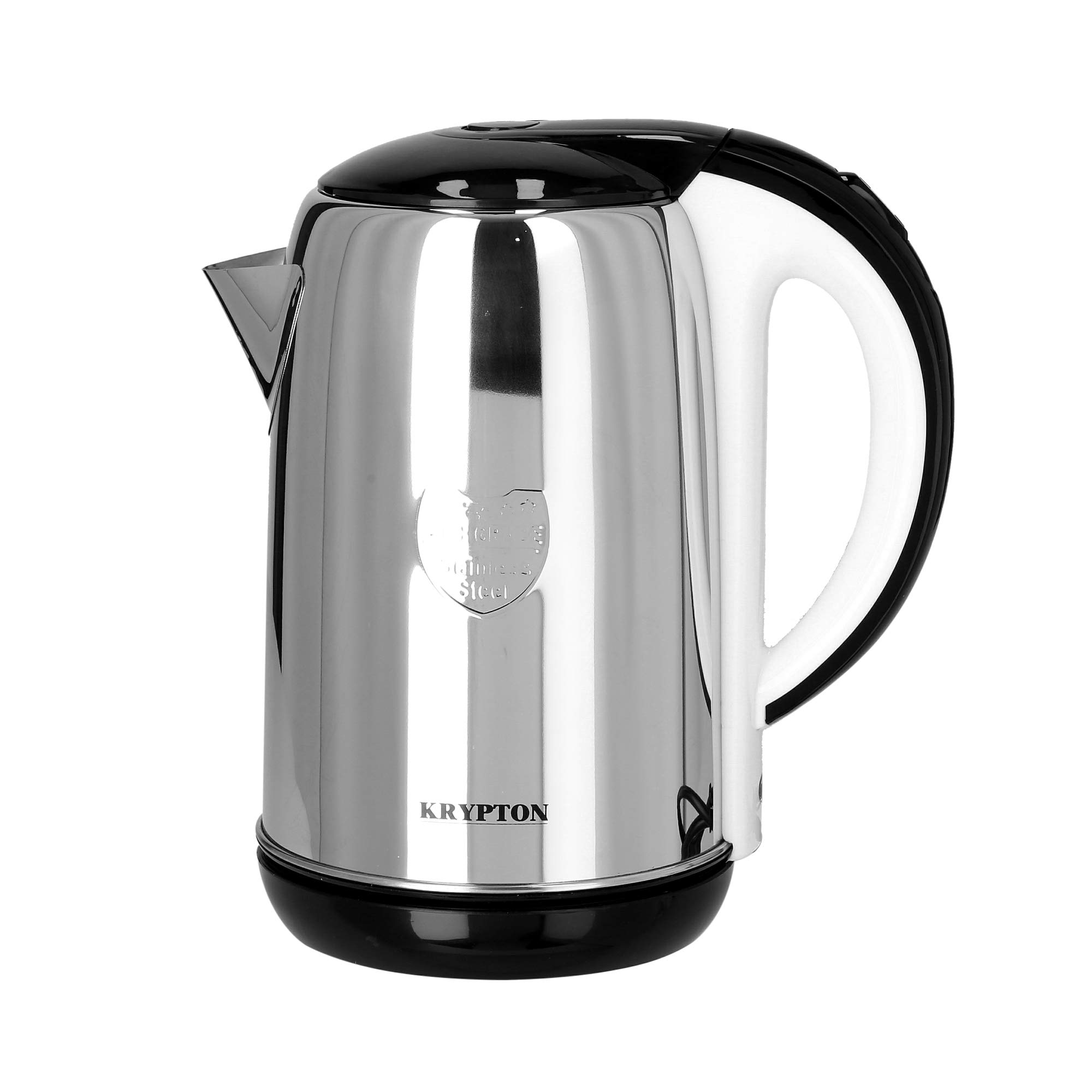 Krypton 2.2L Electric Kettles Cordless Fast Boil for General Use - 360 Rotation, Automatic Cut-Off, Stainless Steel Body
