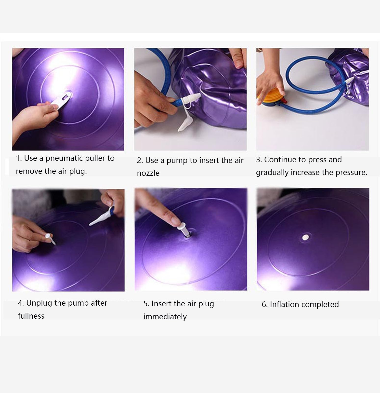 Silla De Pelota De Ejercicio, Funda para Pelota De Fitness, para Oficinas En Casa, Entrenamiento De Equilibrio, Pelota De Yoga,001,55cm