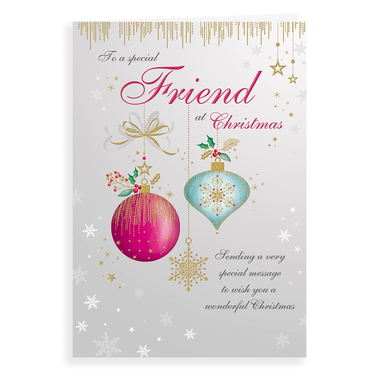 Regal Publishing Classic Christmas Card Friend - 9 x 6 inches