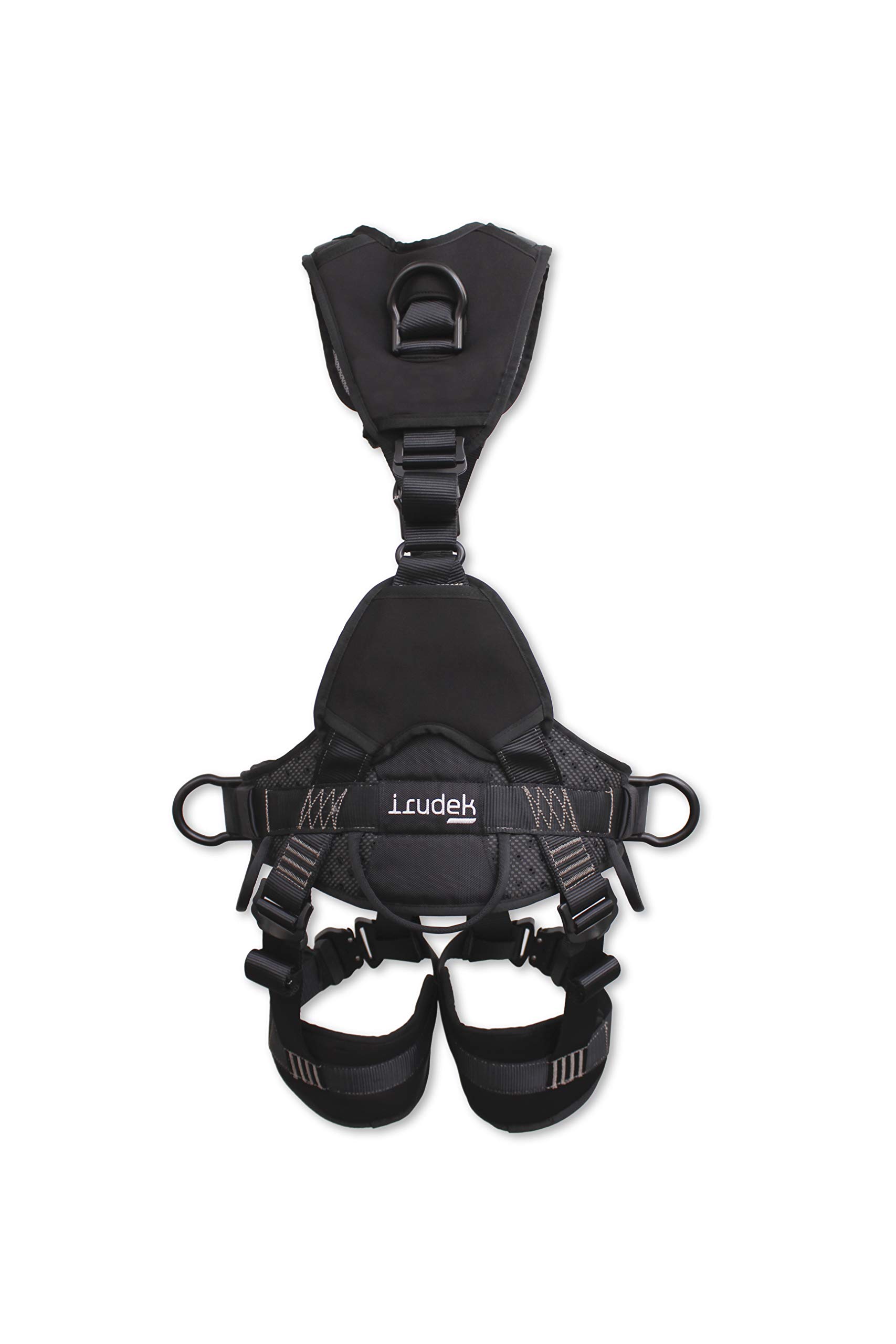 Irudek GRAVITY PLUS 1 L-XXL – Arnés de seguridad ultraligero con anclajes anticaídas, anillas laterales y ventral, hebillas K-SPEED, cinturón IRUPAD Holetech, chip NFC Ready, EN 361 / EN 358 / EN 813