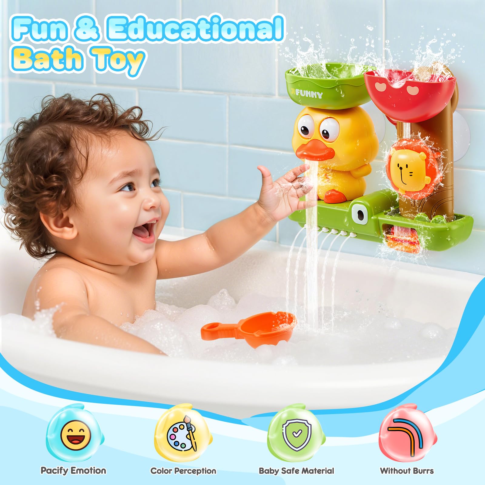 Giocattoli Da Bagnetto Animali - Giochi Acqua Per Bambini 1 - 6