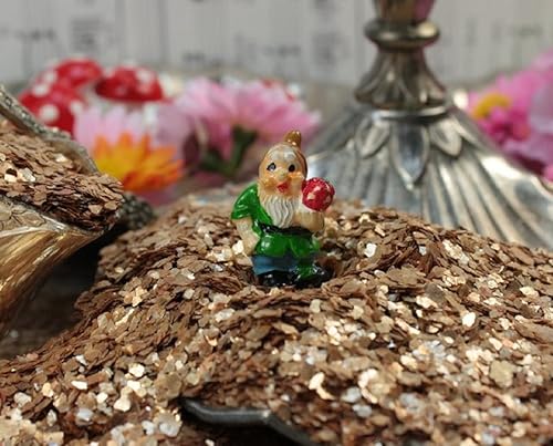 Miniatura 4 de Meyer Imports Copos de mica natural - Oro - 14 oz - #311-4331