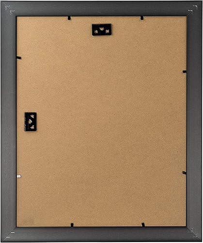 Vista 19 de Golden State Art, Marco de fotos de 11 x 14 pulgadas con paspartú blanco para fotos de 8 x 10 pulgadas y cristal real para exhibición en pared, Oro