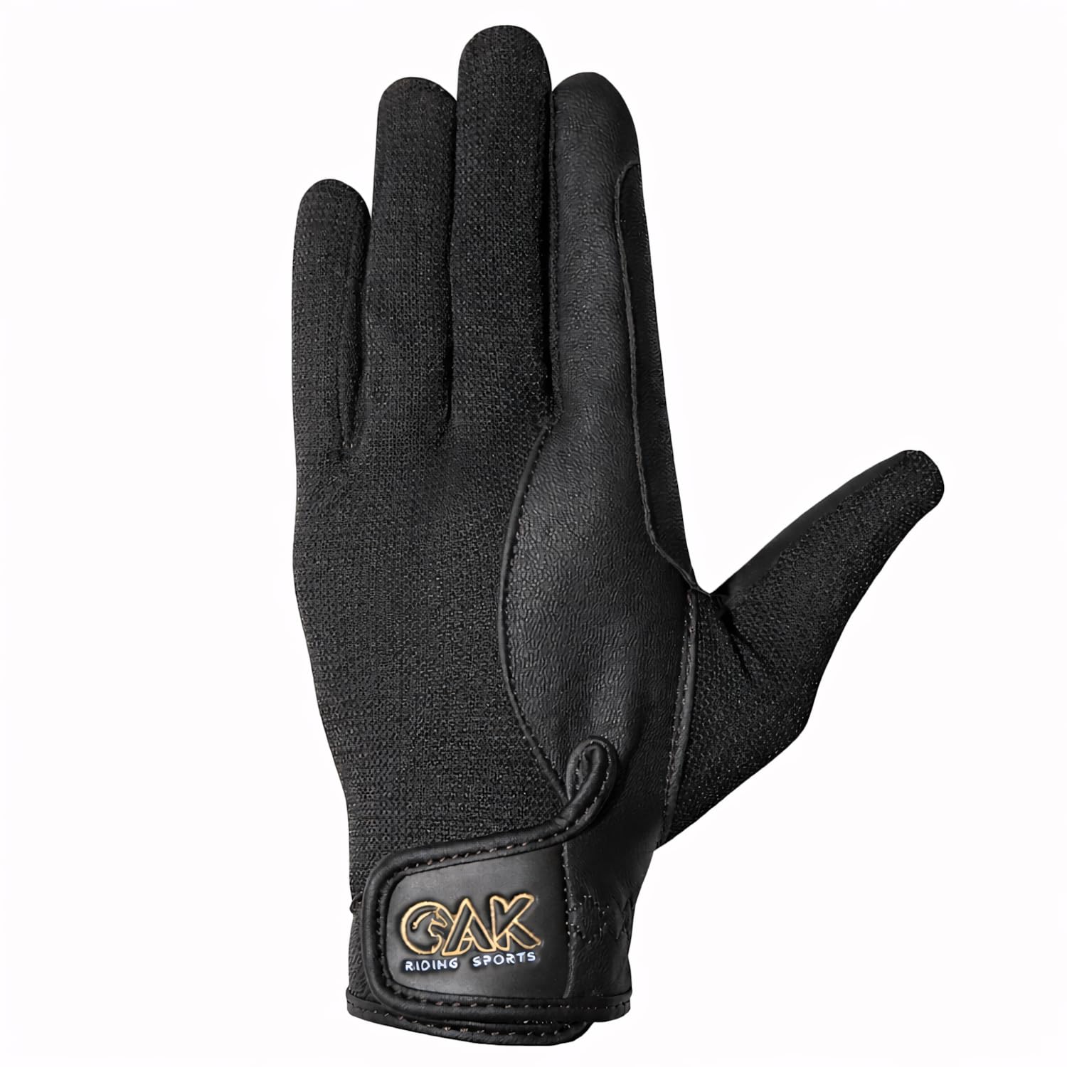 AK Solar Tech Gants d'équitation en cuir souple avec maille respirante