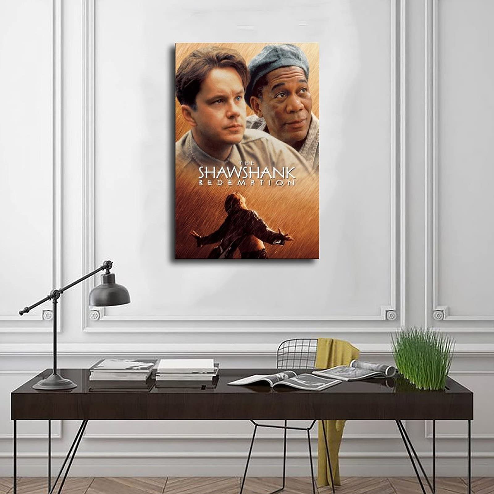 FajerinArt Cadre En Bois Ipression Sur Toile Oderne Ural Plage Bord