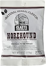 Claeys Horehound Hard Candy, 6 oz (Pack of 3)