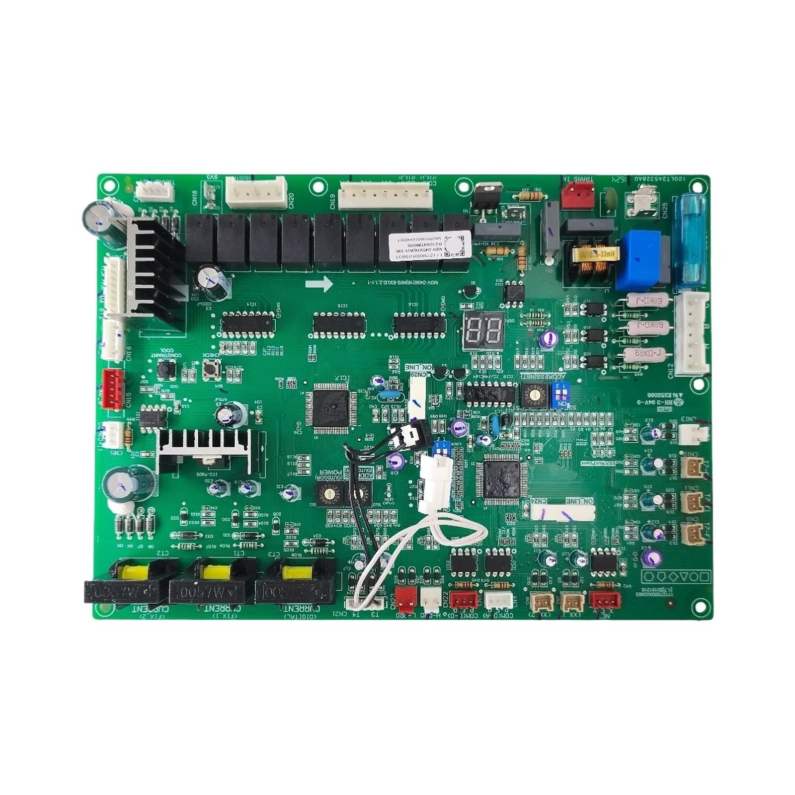 Circuit imprimé climatiseur Midea MDV-D450 régulation thermique et réparation unité