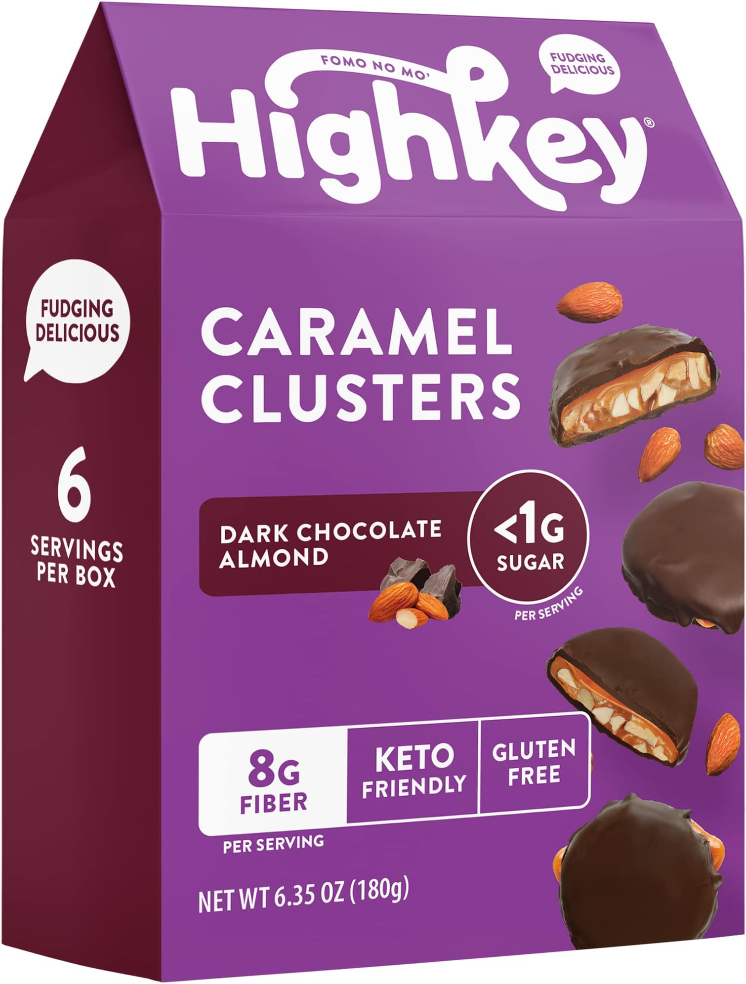 Dark Chocolate Caramel Clusters
