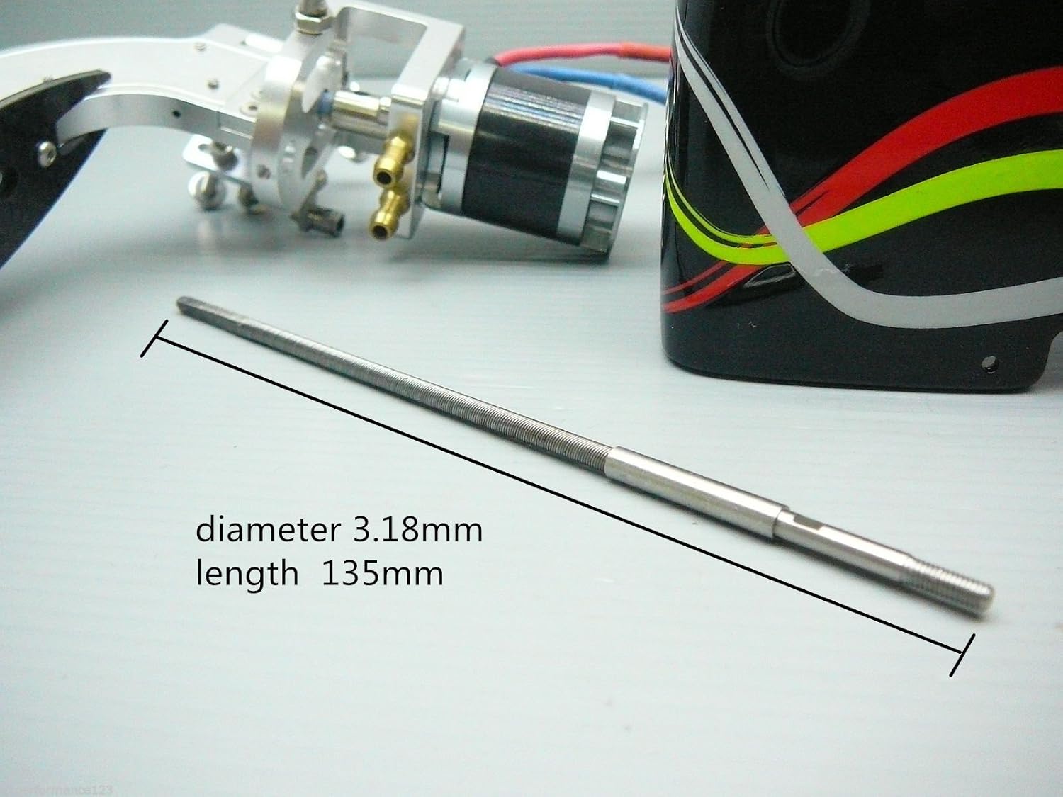 3.18mm 1/8" VXP Flex Shaft Cable for F3 CNC Outboard EP Brushless Unit RC Boat