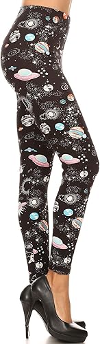 Leggings Depot Leggings de camuflaje de cintura alta y múltiples estampados para mujer, regular, Plus, 1X3X, 3X5X