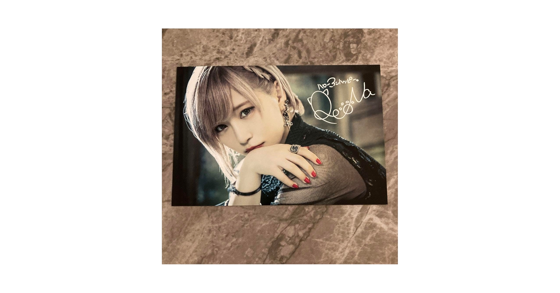 ◉ReoNa ポストカード サイン LIVE グッズ ReoNa GG ポストカード 直筆サイン ライブ会場限定 複製