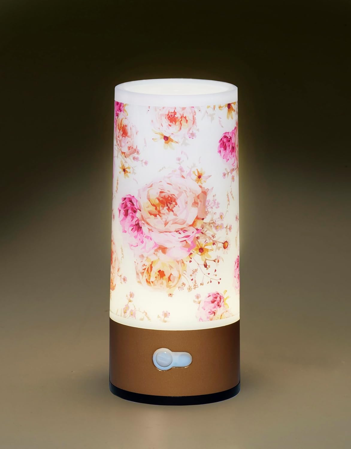 Ideas Lans Sensor Light, Elegant, Pink, 2.6 x 2.6 x 6.3 inches (6.5 x 6.5 x 16 cm)