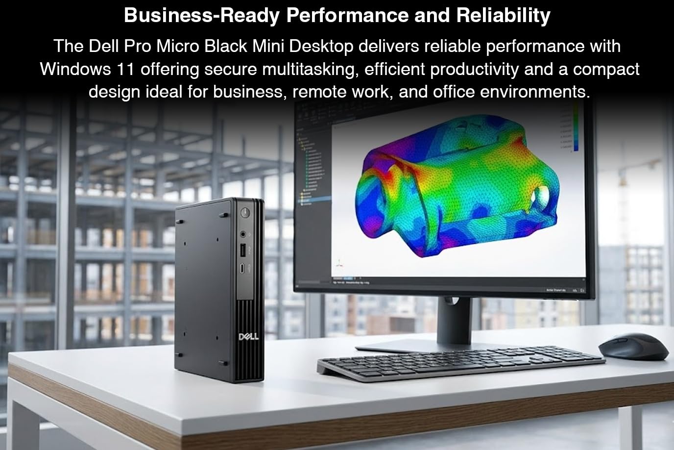 Amazon.com: Dell Pro Micro AI Business Mini Desktop Black (Intel
