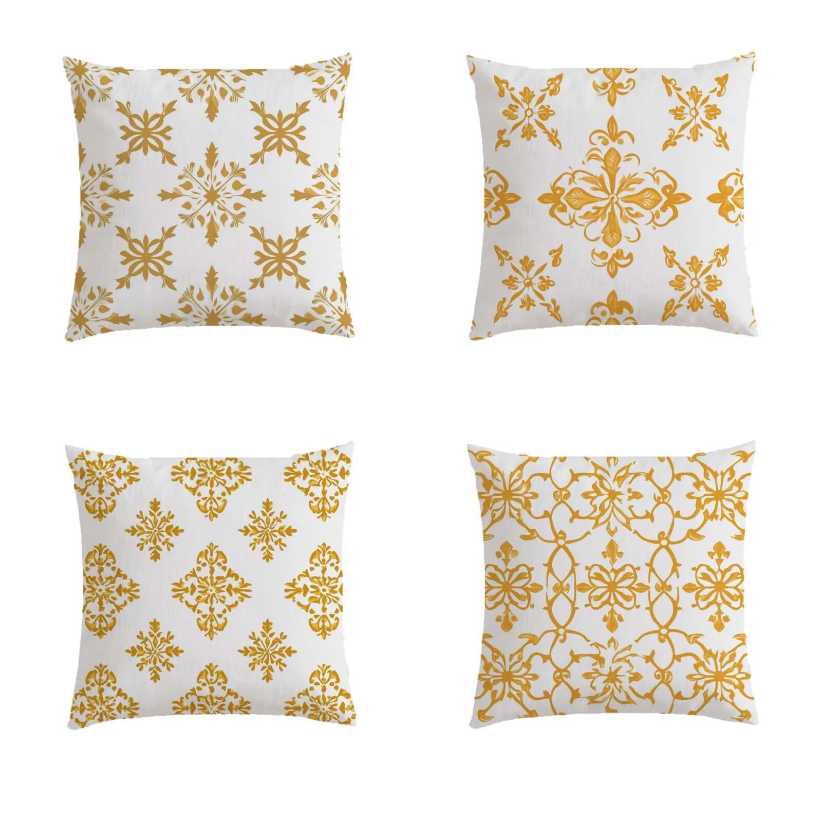 Housse de coussin 80x80cm rénovation salon de jardin fermeture zip