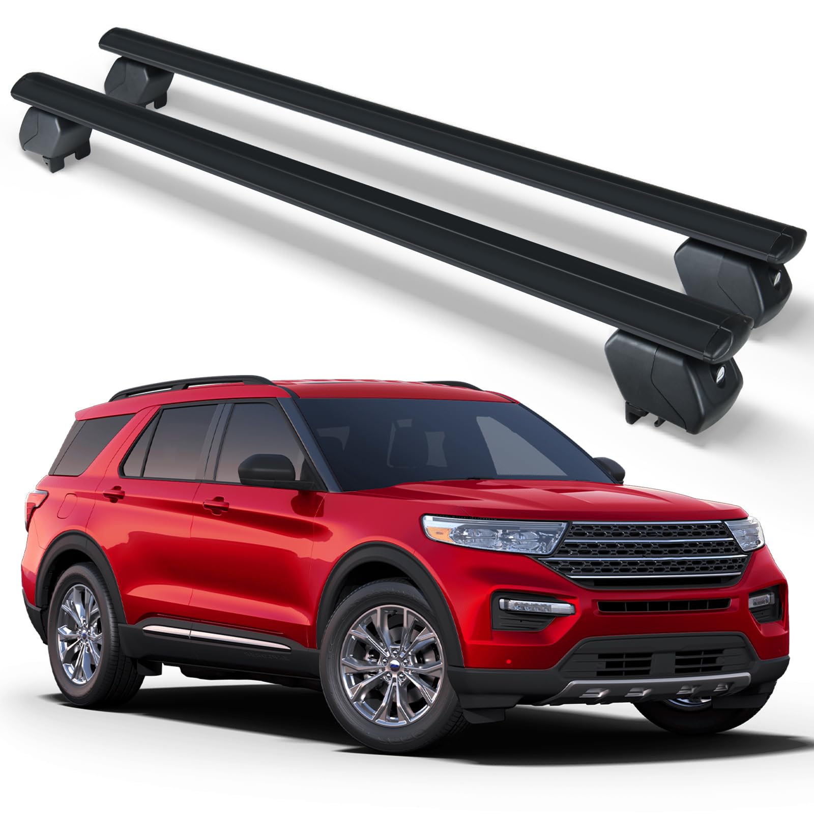 Buy Heavy Duty 350 LBS Roof Rack Cross Bars Compatible with 2020 2021