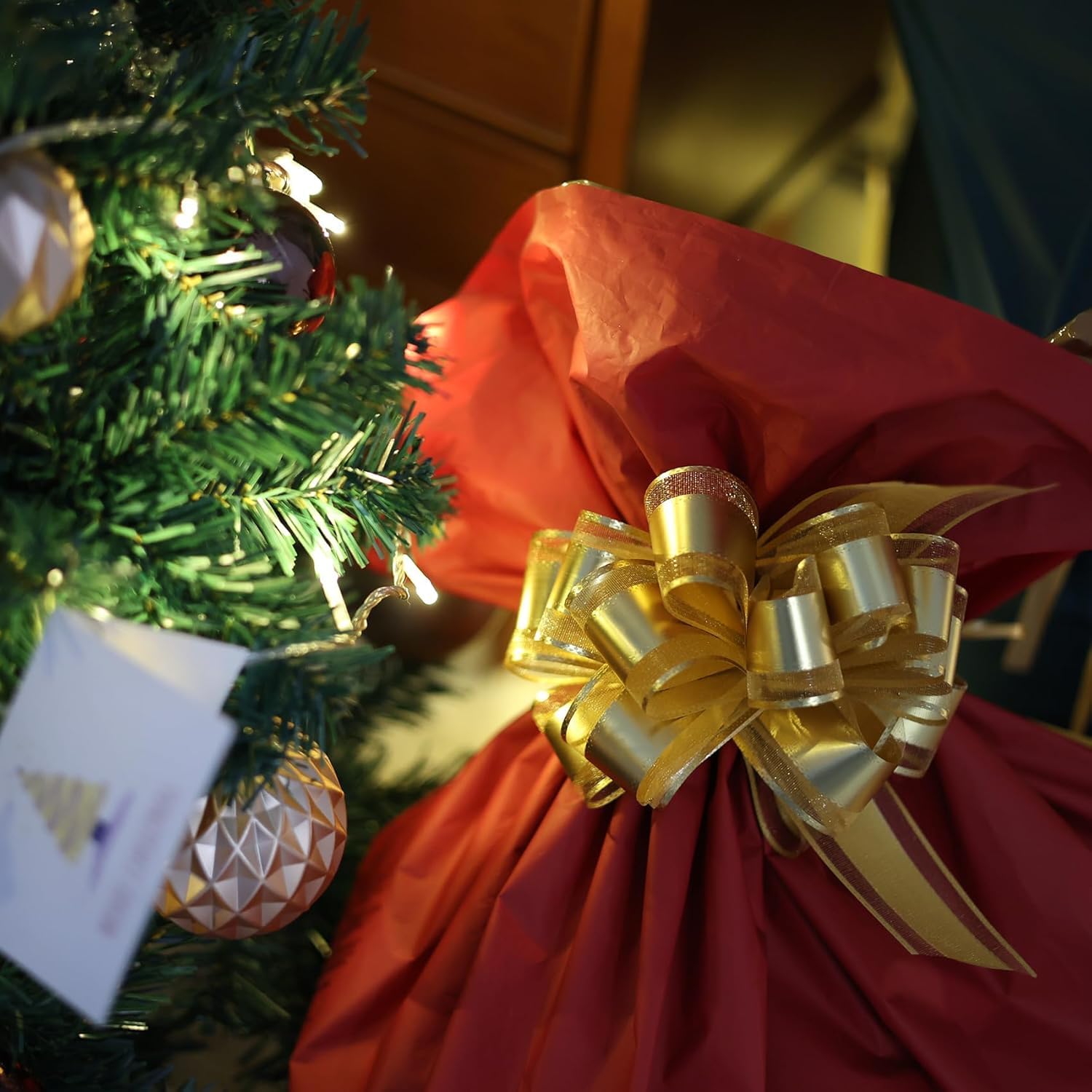 Amazon | ラッピング袋 袋 特大 クリスマス 大きい(70cm*100m) (45cm
