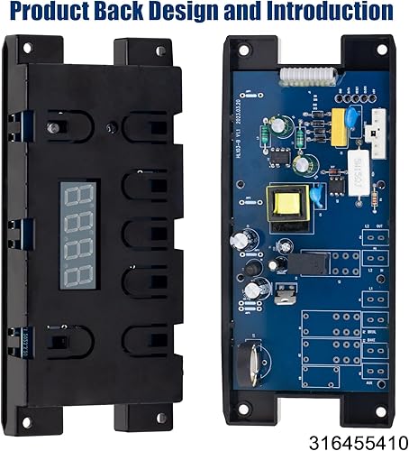 Miniatura 5 de 5304518661 316455410 Placa de control de rango de horno para Frigidaire Kenmore Horno Estufa Placa Horno Cocina Horno Estufa Reloj Tablero de